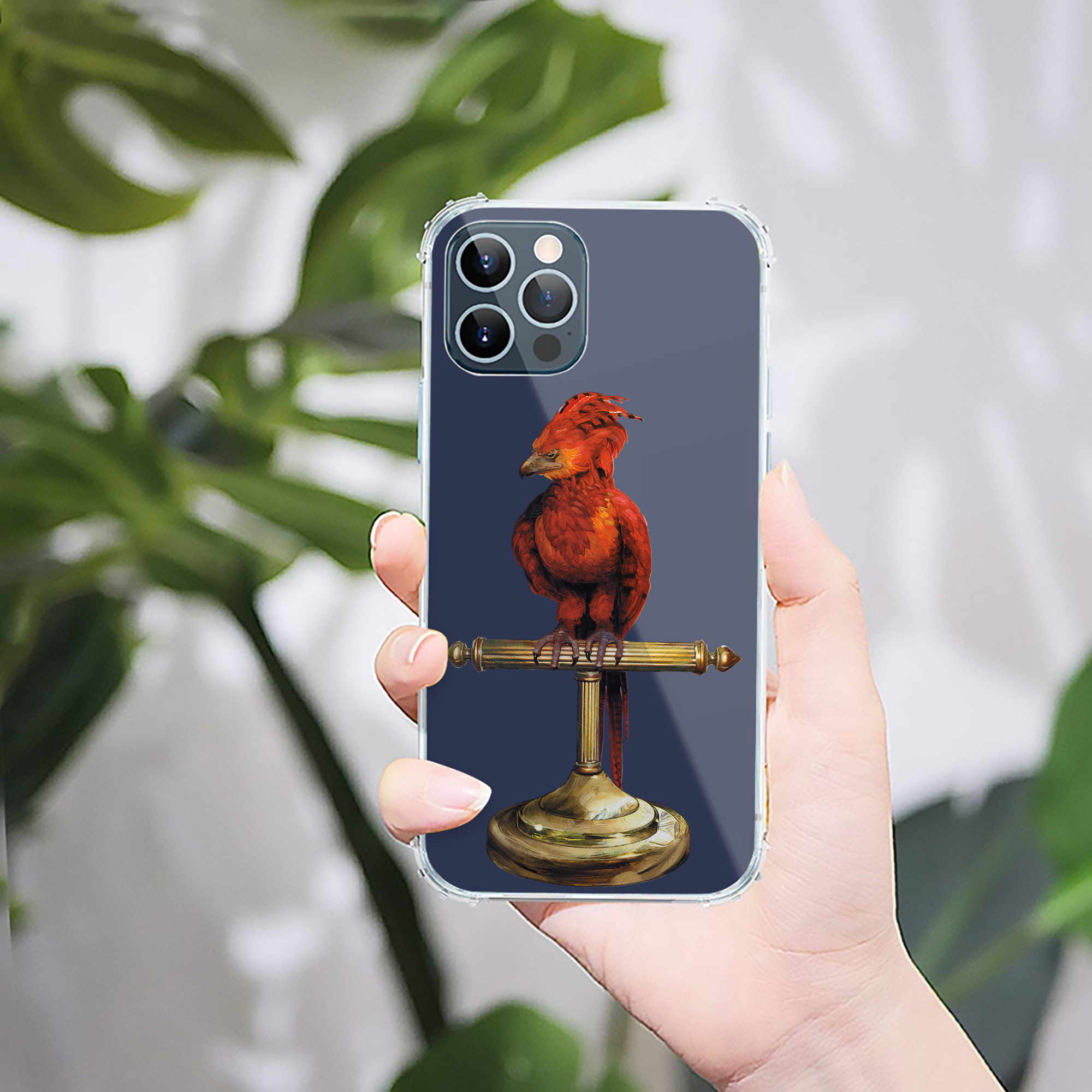 （画像用） Harry Potter ハリー・ポッターシリーズ 【iPhone 12シリーズ対応】透明スマホケース（クリアソフトケース）